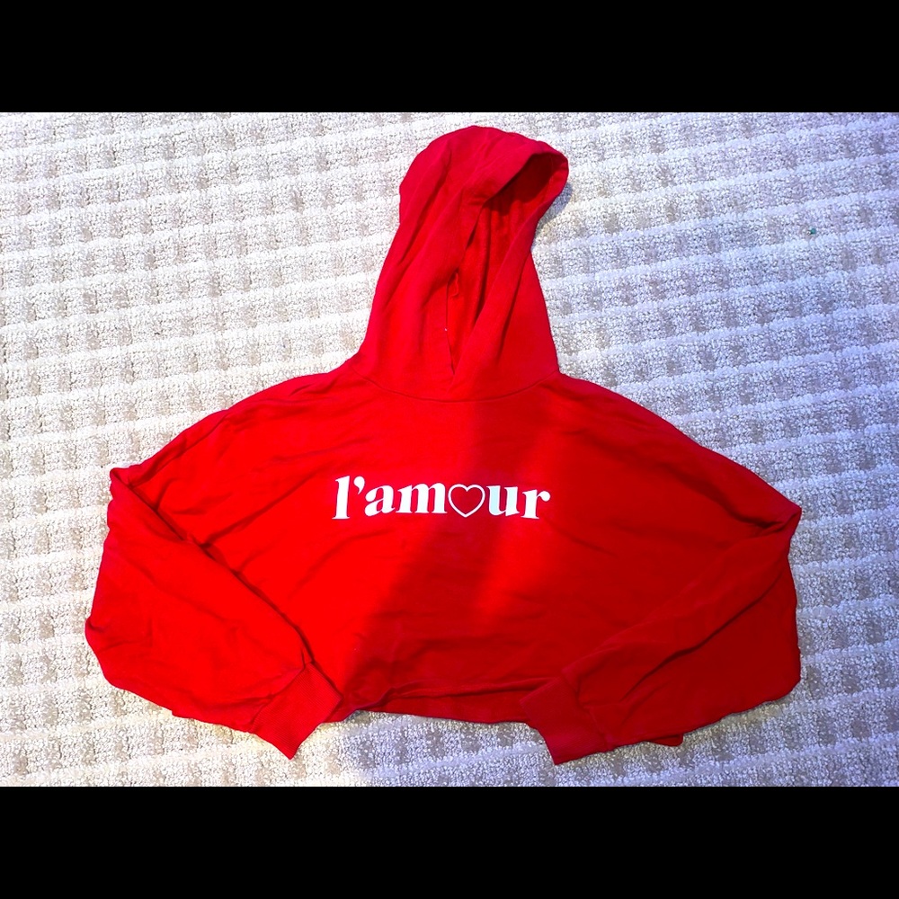 DIVIDED cropped sweatshirt